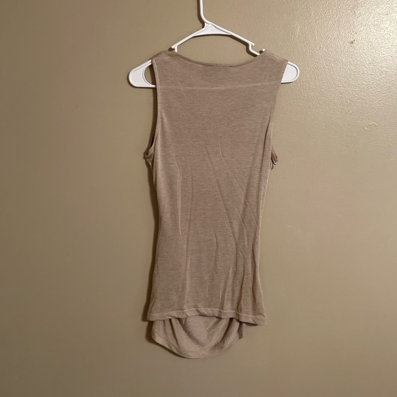 Oatmeal Beaded Tank - Picture 2 of 4